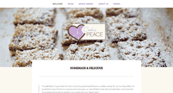 Desktop Screenshot of cookiepeace.com